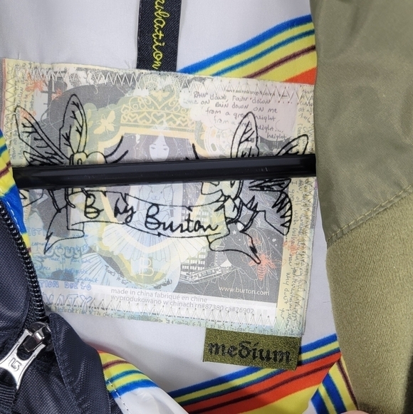 Burton Khalo Pull Over Jacket #629 Size M - Picture 7 of 12